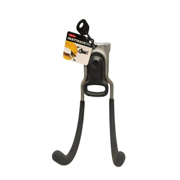Rubbermaid 5E10 PACK OF 6 FastTrack Garage Utility Hook, Dual Hooks - Picture 2 of 7